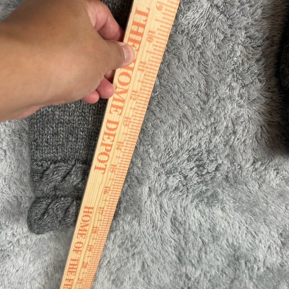 Banana Republic Lambs Wool Open Front Cardigan Sweater Gray Women’s,Size S - Picture 10 of 13